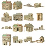 VARIO MASSIVE 209 piese  -set constructie modular barne rotunde Walachia